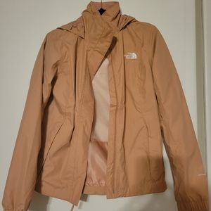 North Face Venture 2 Jacket Rose Tan Womens Size S